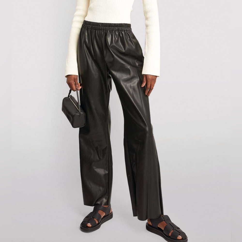 Deveaux Faux Leather Savannah Trousers